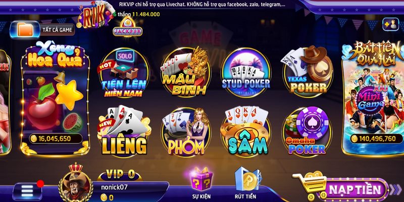 Phỏm Rikvip: Trò chơi cá cược xanh chín đỉnh cao 2 Giới thiệu đôi nét về Phỏm Rikvip