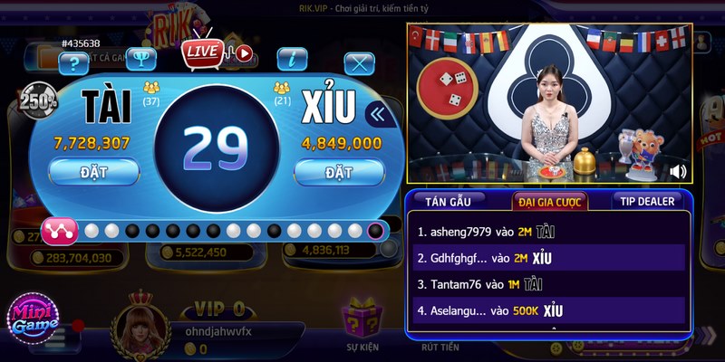 Tài xỉu livestream Rikvip: Siêu phẩm game đổi thưởng 2025 6 Hãy đến với cổng game để nhận được những phần quà có giá trị
