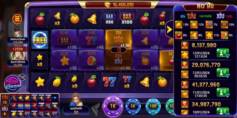 Quay slots Rikvip: Bí quyết chiến thắng cho người chơi mới 2 Quay slots Rikvip mang hình ảnh bắt mắt, giao diện đồ họa sống động